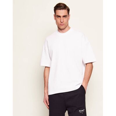 AllSaints T-shirt HAVEN Oversize fit biały XL AllSaints T-shirt HAVEN Oversize fit biały XL