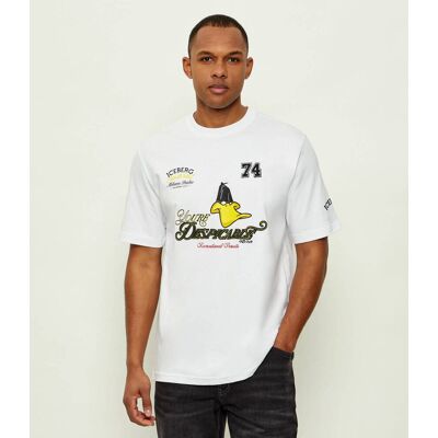 Iceberg T-shirt Iceberg X LOONEY TUNES Regular Fit biały L Iceberg T-shirt Iceberg X LOONEY TUNES Regular Fit biały L