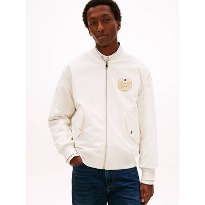 Tommy Hilfiger Dwustronna kurtka bomber Regular Fit granatowy M Tommy Hilfiger Dwustronna kurtka bomber Regular Fit granatowy M