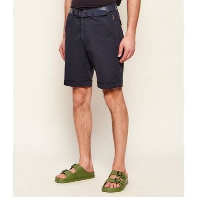 Aeronautica Militare Szorty chino Regular Fit granatowy 54 Aeronautica Militare Szorty chino Regular Fit granatowy 54