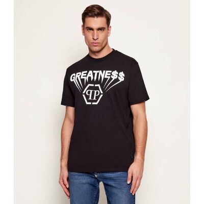 Philipp Plein T-shirt Greatness Regular Fit czarny M Philipp Plein T-shirt Greatness Regular Fit czarny M