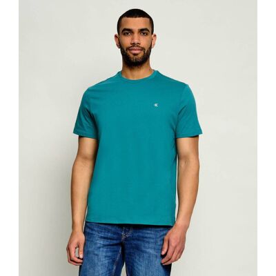 Calvin Klein Jeans T-shirt Classic fit morski XL Calvin Klein Jeans T-shirt Classic fit morski XL
