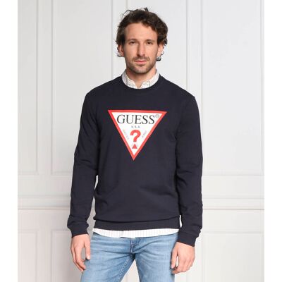 Guess Bluza Audley Regular Fit granatowy S Guess Bluza Audley Regular Fit granatowy S