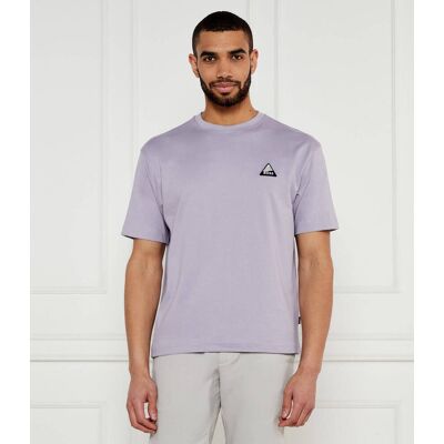 Boss ORANGE T-shirt Te_fishpatch Loose fit lawendowy M Boss ORANGE T-shirt Te_fishpatch Loose fit lawendowy M