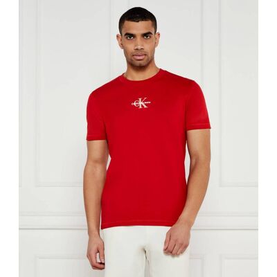 Calvin Klein Jeans T-shirt Regular Fit czerwony M Calvin Klein Jeans T-shirt Regular Fit czerwony M