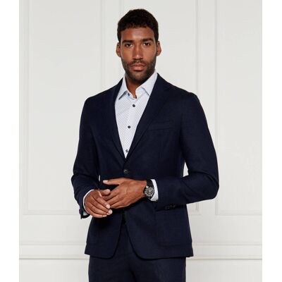 Boss BLACK Marynarka Slim Fit granatowy 58 Boss BLACK Marynarka Slim Fit granatowy 58