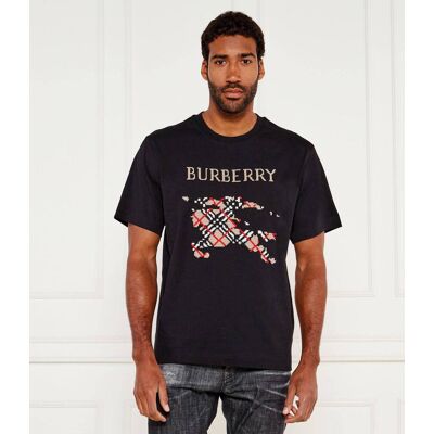 Burberry T-shirt M:RYAN Loose fit czarny M Burberry T-shirt M:RYAN Loose fit czarny M