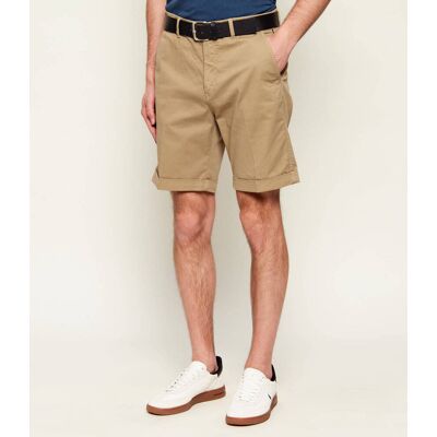 Aeronautica Militare Szorty chino Regular Fit khaki 50 Aeronautica Militare Szorty chino Regular Fit khaki 50