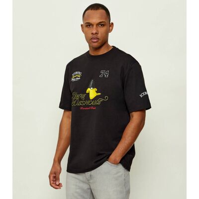 Iceberg T-shirt Iceberg X LOONEY TUNES Regular Fit czarny XL Iceberg T-shirt Iceberg X LOONEY TUNES Regular Fit czarny XL