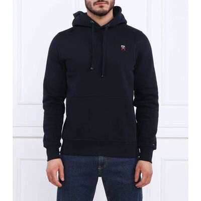 Tommy Hilfiger Bluza IMD Regular Fit granatowy S Tommy Hilfiger Bluza IMD Regular Fit granatowy S