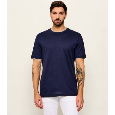 Eleventy T-shirt Regular Fit granatowy XXL Eleventy T-shirt Regular Fit granatowy XXL