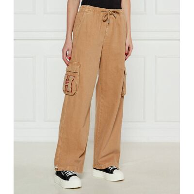 Tommy Jeans Spodnie cargo CANVAS Loose fit camel 30/32 Tommy Jeans Spodnie cargo CANVAS Loose fit camel 30/32