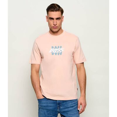 Boss ORANGE T-shirt Te_Bass Regular Fit pudrowy róż XL Boss ORANGE T-shirt Te_Bass Regular Fit pudrowy róż XL
