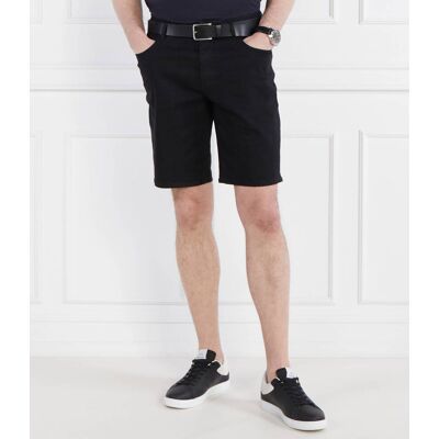 Giorgio Armani Exchange Jeansowe szorty Slim Fit czarny 36 Giorgio Armani Exchange Jeansowe szorty Slim Fit czarny 36