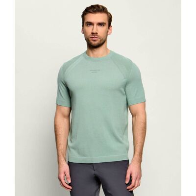 GREEN T-shirt KN_PS Spirit70 TS BOSS X Porsche Regular Fit z dodatkiem jedwabiu zielony M GREEN T-shirt KN_PS Spirit70 TS BOSS X Porsche Regular Fit z dodatkiem jedwabiu zielony M