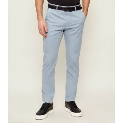 Boss ORANGE Spodnie chino Slim Fit błękitny 31/32 Boss ORANGE Spodnie chino Slim Fit błękitny 31/32