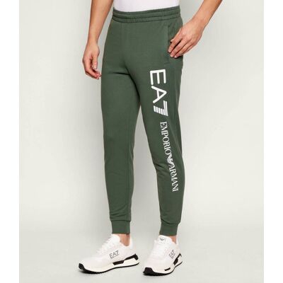EA7 Spodnie dresowe Slim Fit zielony M EA7 Spodnie dresowe Slim Fit zielony M