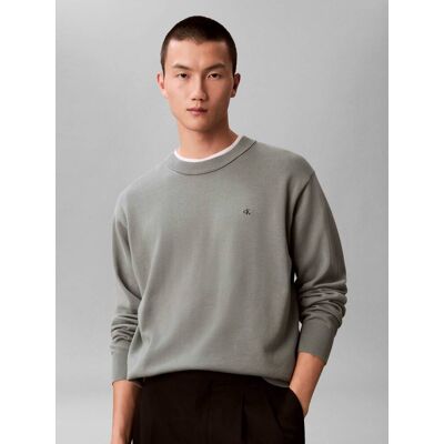 Calvin Klein Jeans Sweter Regular Fit zielony S Calvin Klein Jeans Sweter Regular Fit zielony S