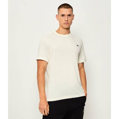 Lacoste T-shirt Regular Fit kremowy XL Lacoste T-shirt Regular Fit kremowy XL