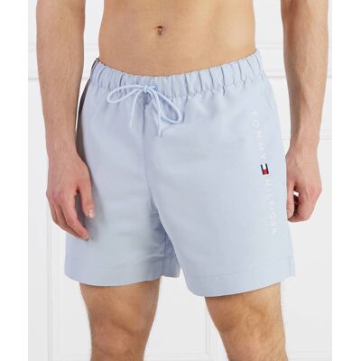 Tommy Hilfiger Szorty kąpielowe Regular Fit błękitny XXL Tommy Hilfiger Szorty kąpielowe Regular Fit błękitny XXL