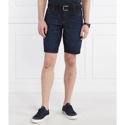 Giorgio Armani Exchange Jeansowe szorty BERMUDA 5 TASCHE Regular Fit granatowy 30 Giorgio Armani Exchange Jeansowe szorty BERMUDA 5 TASCHE Regular Fit granatowy 30