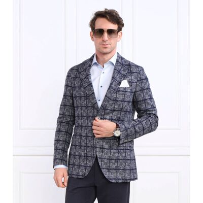 Oscar Jacobson Marynarka Egel Regular Fit z dodatkiem wełny granatowy 48 Oscar Jacobson Marynarka Egel Regular Fit z dodatkiem wełny granatowy 48