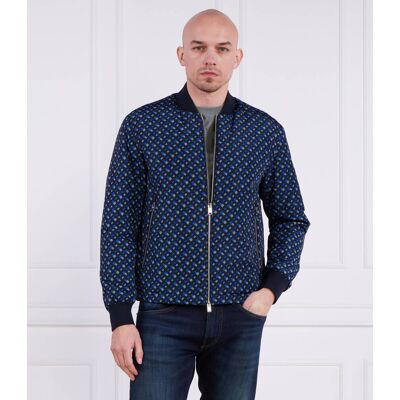Boss BLACK Kurtka bomber Clovis Regular Fit granatowy 54 Boss BLACK Kurtka bomber Clovis Regular Fit granatowy 54