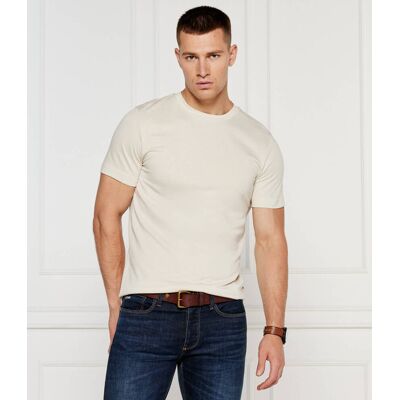 Boss BLACK T-shirt Regular Fit beżowy XL Boss BLACK T-shirt Regular Fit beżowy XL