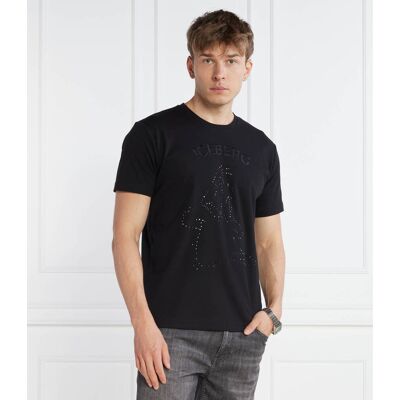Iceberg T-shirt Regular Fit czarny L Iceberg T-shirt Regular Fit czarny L