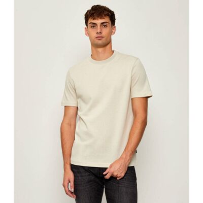 Boss BLACK T-shirt C-Thompson Regular Fit mercerised beżowy XL Boss BLACK T-shirt C-Thompson Regular Fit mercerised beżowy XL