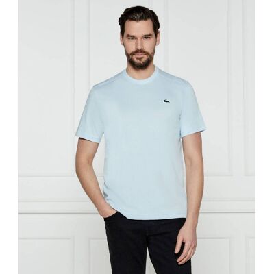Lacoste T-shirt Regular Fit błękitny S Lacoste T-shirt Regular Fit błękitny S