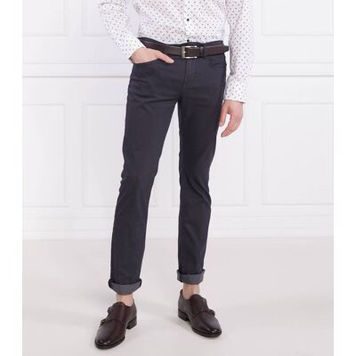 Boss BLACK Spodnie Delaware3-1-20 Slim Fit granatowy 36/34 Boss BLACK Spodnie Delaware3-1-20 Slim Fit granatowy 36/34
