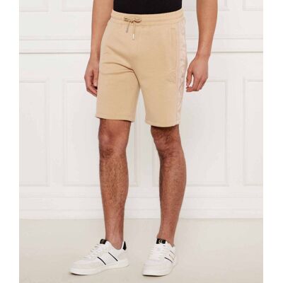 Karl Lagerfeld Szorty Regular Fit beżowy XL Karl Lagerfeld Szorty Regular Fit beżowy XL