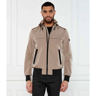 Peuterey Kurtka bomber SKANOR 01 Regular Fit brązowy XL Peuterey Kurtka bomber SKANOR 01 Regular Fit brązowy XL