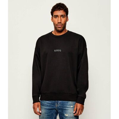 HUGO Bluza Dadsino Relaxed fit czarny XXL HUGO Bluza Dadsino Relaxed fit czarny XXL