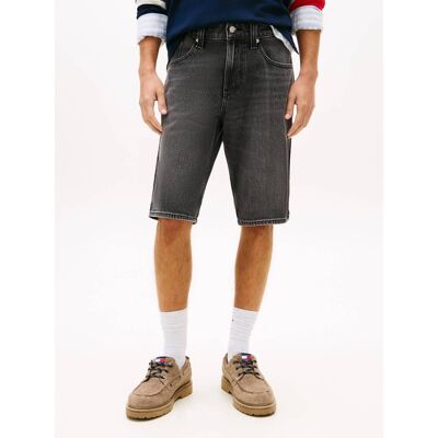 Tommy Jeans Jeansowe szorty Ronnie Regular Fit czarny 38 Tommy Jeans Jeansowe szorty Ronnie Regular Fit czarny 38