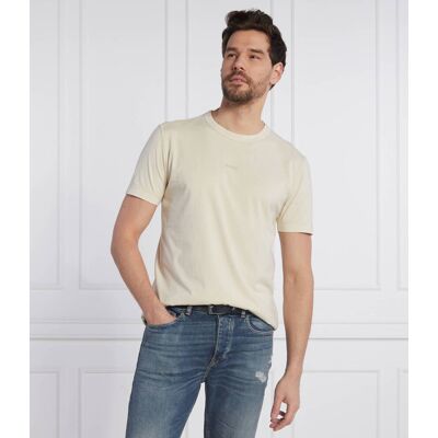 Boss ORANGE T-shirt Tokks Regular Fit beżowy XXL Boss ORANGE T-shirt Tokks Regular Fit beżowy XXL