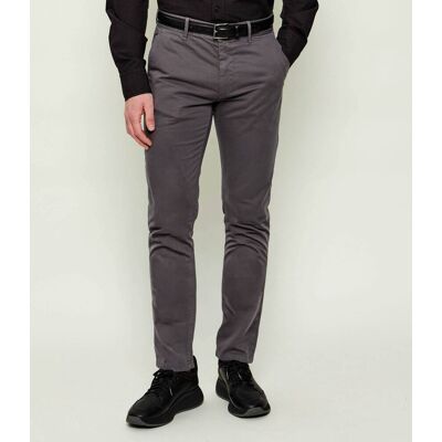 Boss ORANGE Spodnie chino Slim Fit szary 32/30 Boss ORANGE Spodnie chino Slim Fit szary 32/30