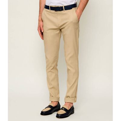 Tommy Hilfiger Spodnie chino Bleecker Slim Fit beżowy 34/32 Tommy Hilfiger Spodnie chino Bleecker Slim Fit beżowy 34/32