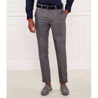 Boss BLACK Spodnie P-Kaiton1 Slim Fit szary 54 Boss BLACK Spodnie P-Kaiton1 Slim Fit szary 54