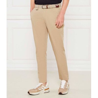 Aeronautica Militare Spodnie chino Regular Fit beżowy 48 Aeronautica Militare Spodnie chino Regular Fit beżowy 48