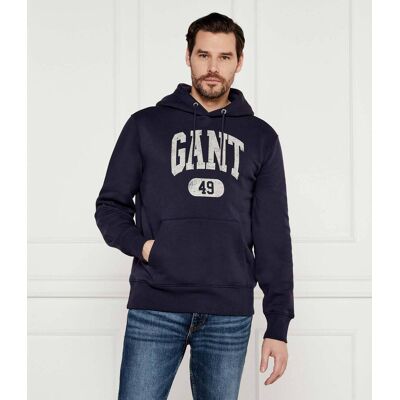 Gant Bluza 49 Arch Graphic Regular Fit granatowy M Gant Bluza 49 Arch Graphic Regular Fit granatowy M