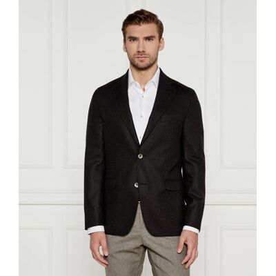 Oscar Jacobson Wełniana marynarka Regular Fit brązowy 50 Oscar Jacobson Wełniana marynarka Regular Fit brązowy 50