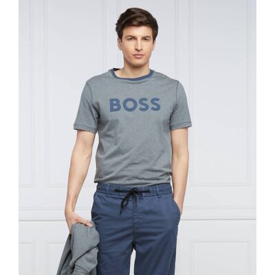 Boss ORANGE T-shirt TeIndi Regular Fit niebieski M Boss ORANGE T-shirt TeIndi Regular Fit niebieski M