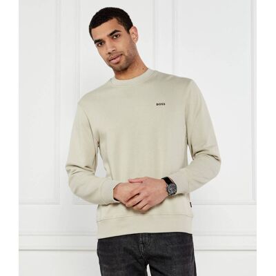 Boss ORANGE Bluza We_number Regular Fit beżowy XL Boss ORANGE Bluza We_number Regular Fit beżowy XL