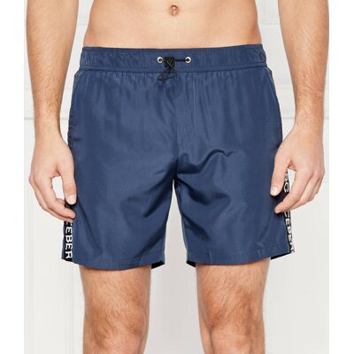 Iceberg Szorty kąpielowe Regular Fit granatowy XL Iceberg Szorty kąpielowe Regular Fit granatowy XL