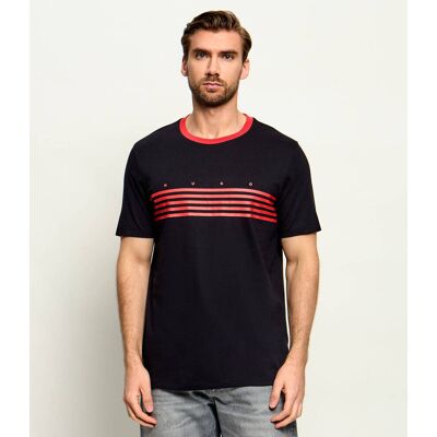 HUGO T-shirt Dempsy Regular Fit czarny XS HUGO T-shirt Dempsy Regular Fit czarny XS