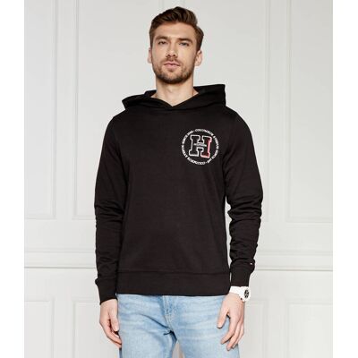 Tommy Hilfiger Bluza Regular Fit czarny XXXL Tommy Hilfiger Bluza Regular Fit czarny XXXL