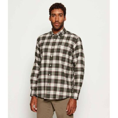 Barbour Koszula Telfield Regular Fit oliwkowy S Barbour Koszula Telfield Regular Fit oliwkowy S