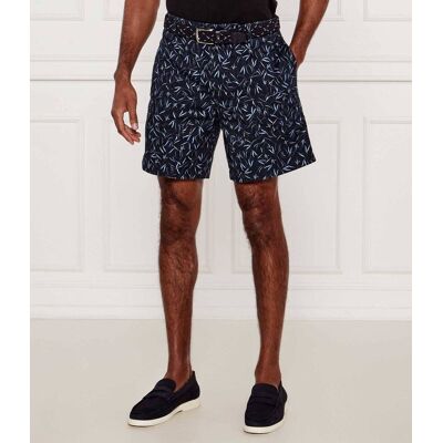 Boss BLACK Szorty chino C-Karlos Regular Fit granatowy 50 Boss BLACK Szorty chino C-Karlos Regular Fit granatowy 50